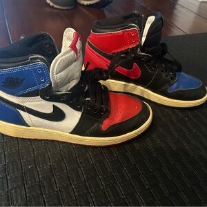 Nike Kids Sneakers - Red, Blue, Black, White